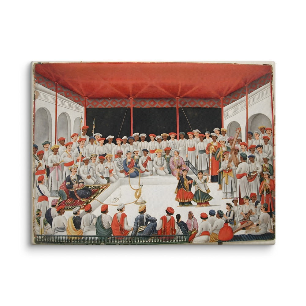 A Prince and His Court Watch a Dance — view 13