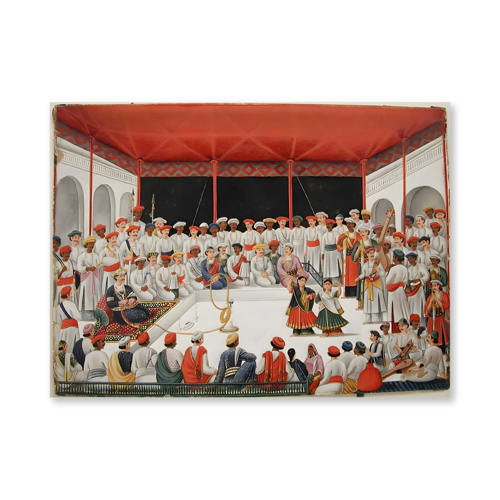 A Prince and His Court Watch a Dance — view 4