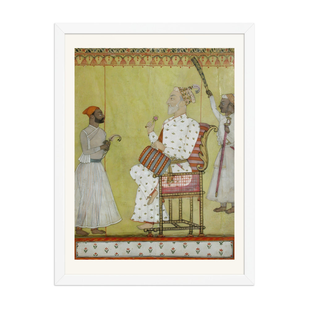 A Ruler on His Throne, Holding a Rose — view 6
