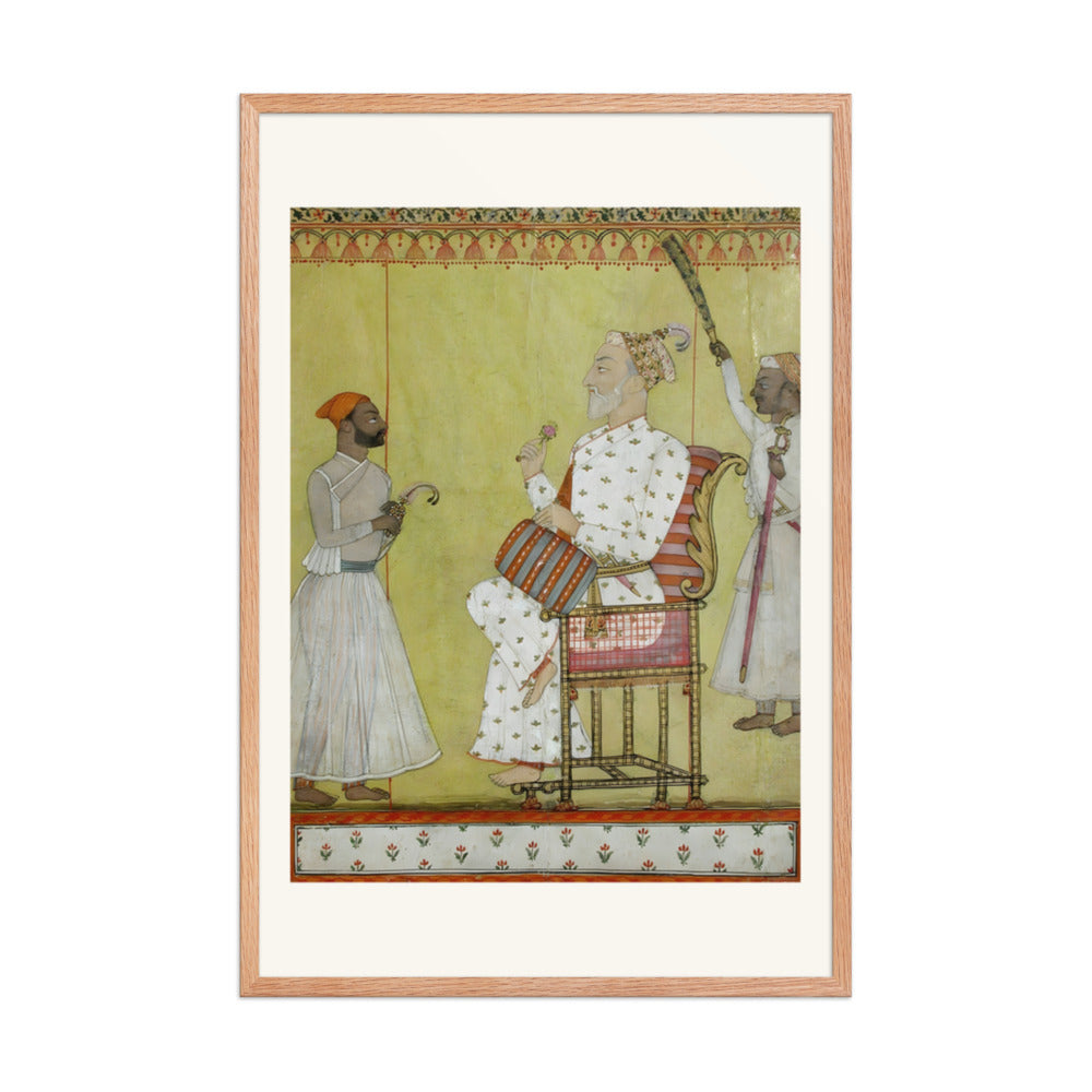 A Ruler on His Throne, Holding a Rose — view 8
