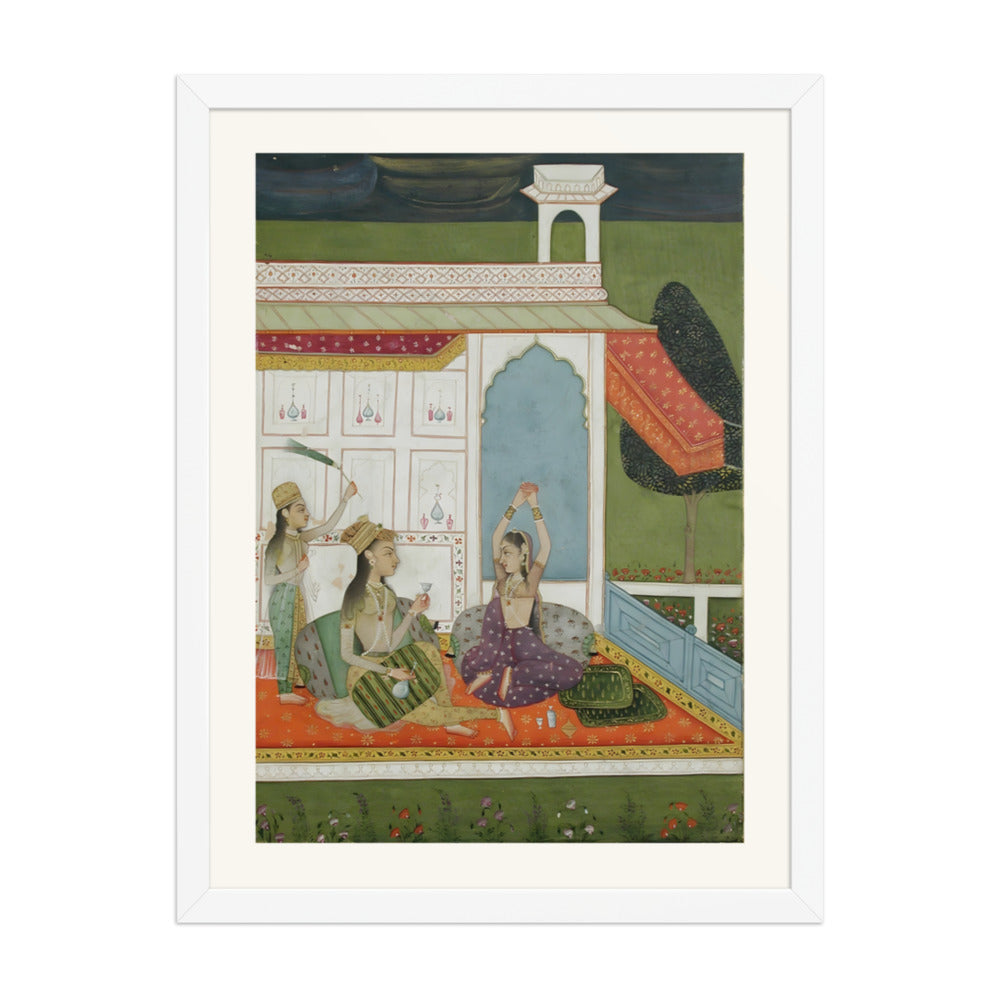 A Lady Watching a Dancer — a Ragamala Folio — view 3