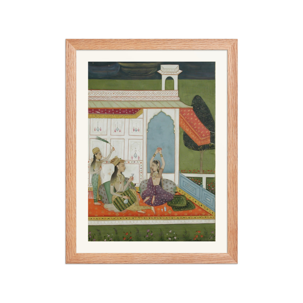 A Lady Watching a Dancer — a Ragamala Folio — view 2