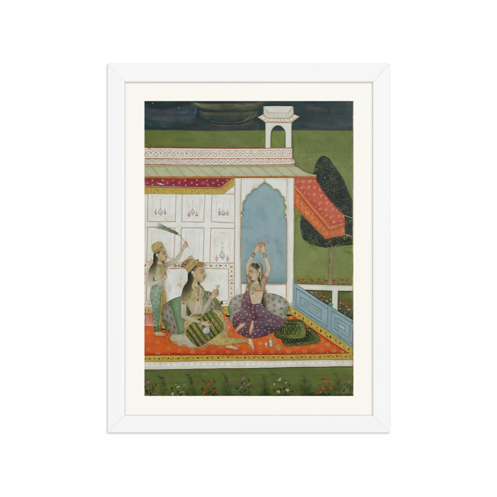 A Lady Watching a Dancer — a Ragamala Folio — view 3