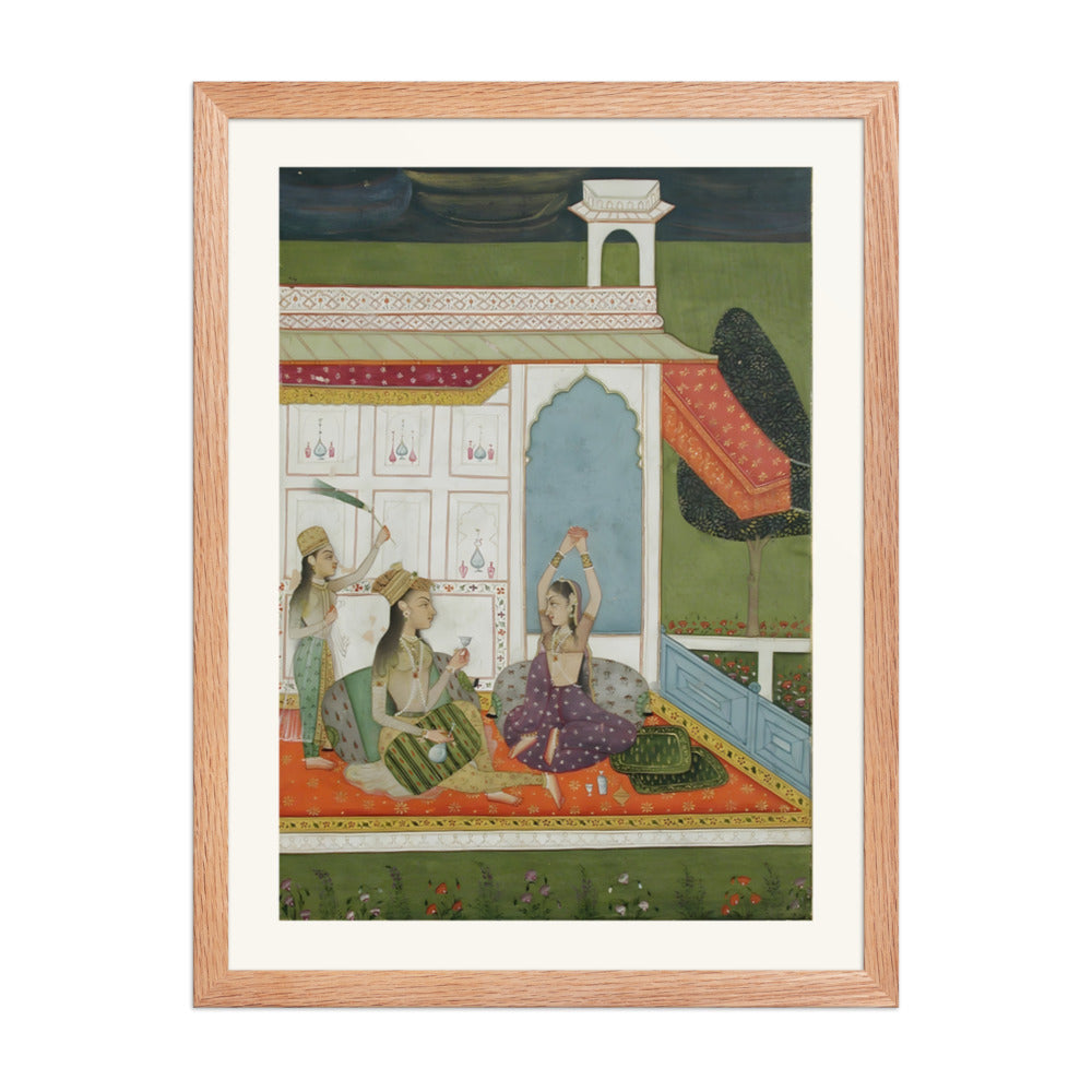 A Lady Watching a Dancer — a Ragamala Folio — view 5