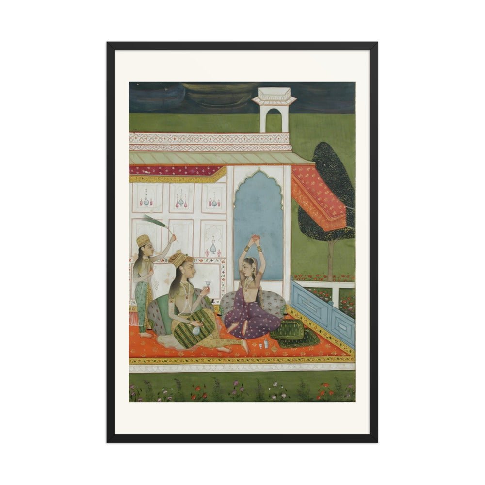 A Lady Watching a Dancer — a Ragamala Folio — view 7