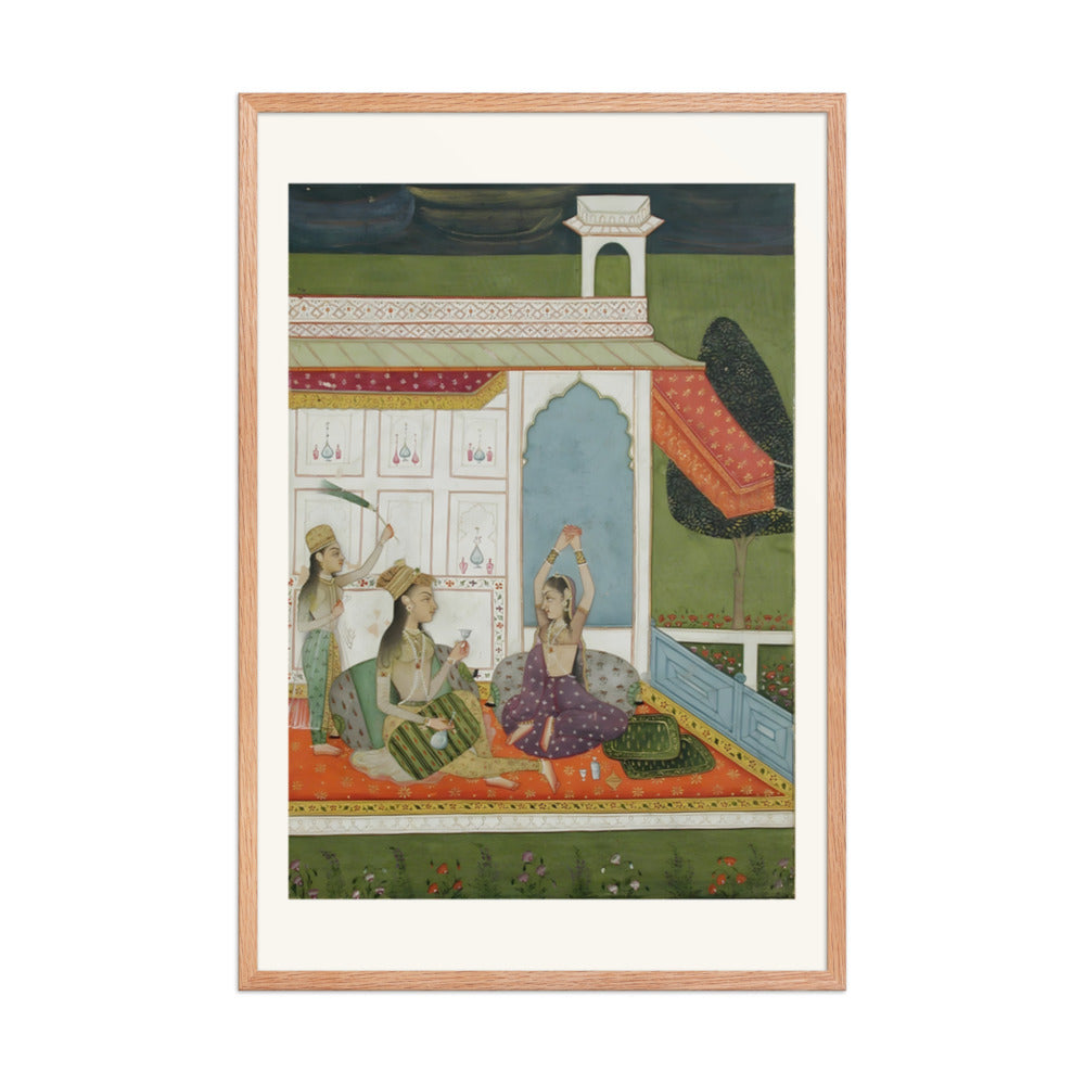 A Lady Watching a Dancer — a Ragamala Folio — view 8