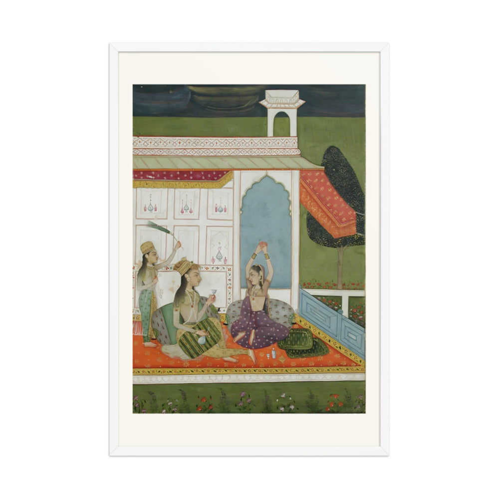 A Lady Watching a Dancer — a Ragamala Folio — view 9