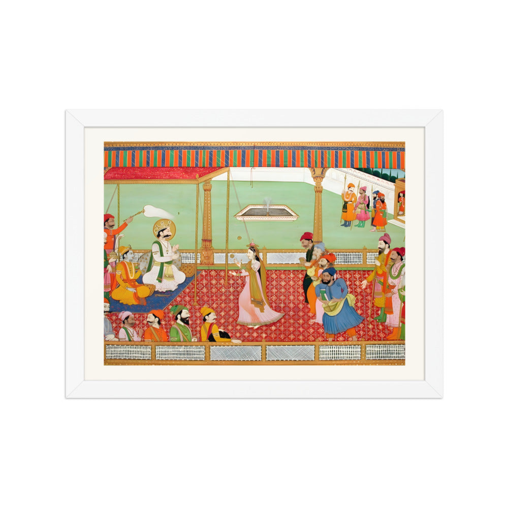 A Woman Juggles for the King and His Court — view 3
