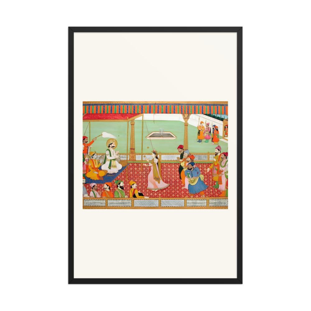 A Woman Juggles for the King and His Court — view 7