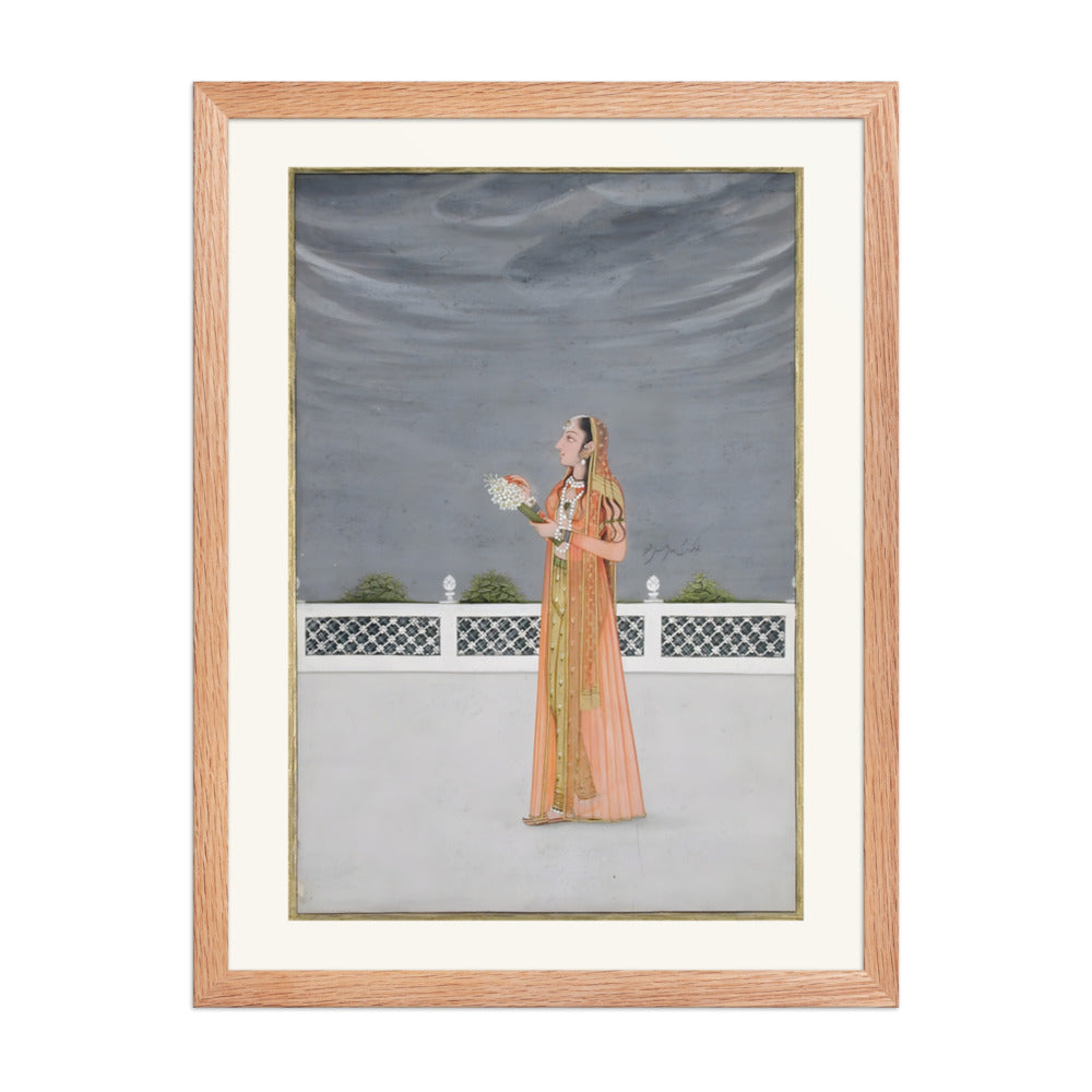 A Lady with Narcissus on a Terrace — view 2