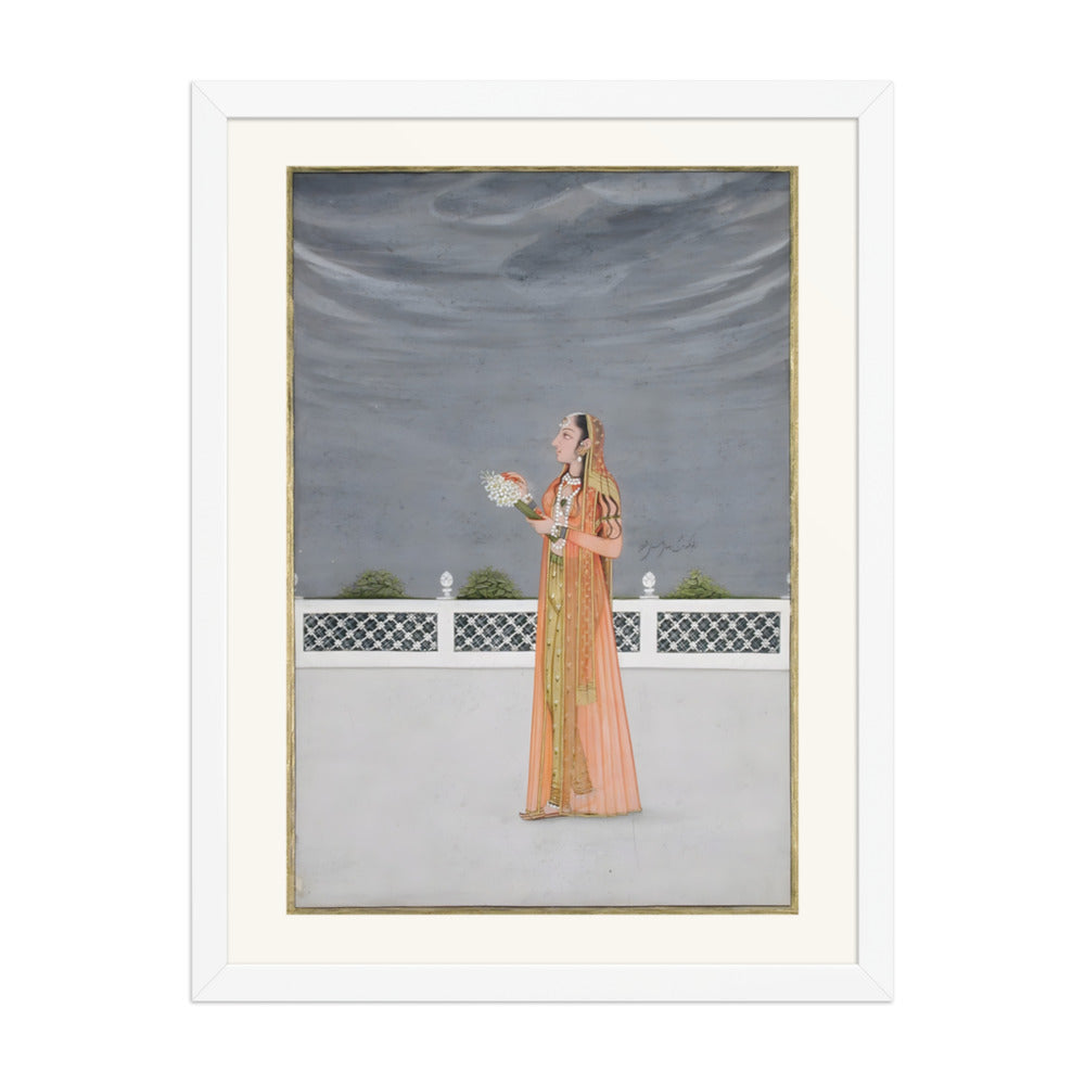 A Lady with Narcissus on a Terrace — view 3