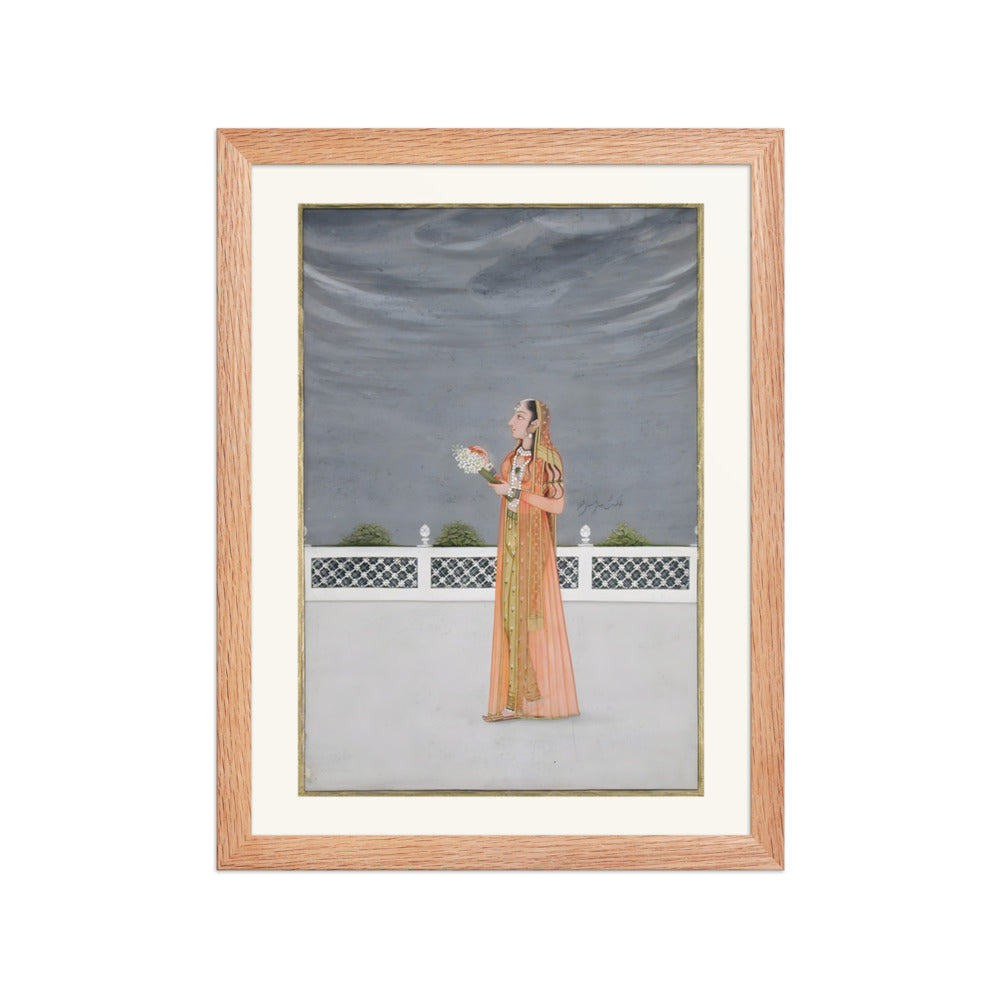 A Lady with Narcissus on a Terrace — view 2