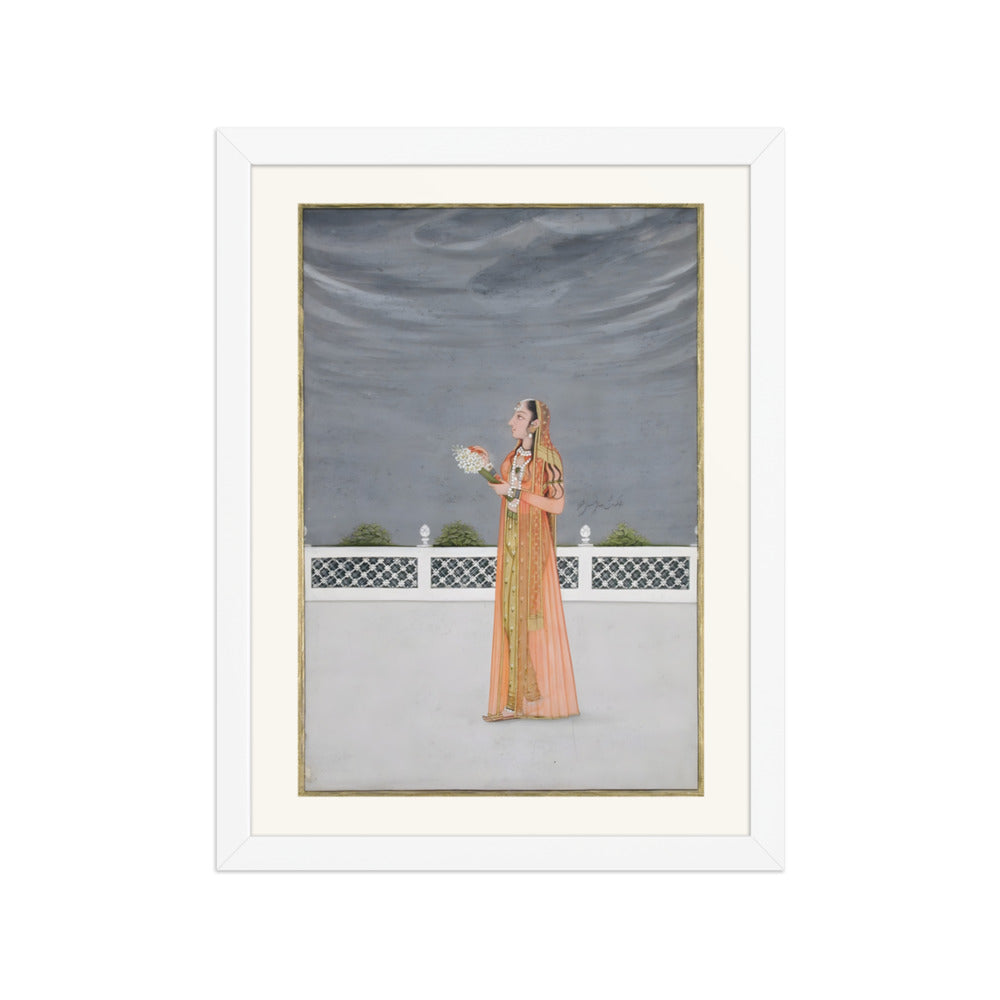 A Lady with Narcissus on a Terrace — view 3