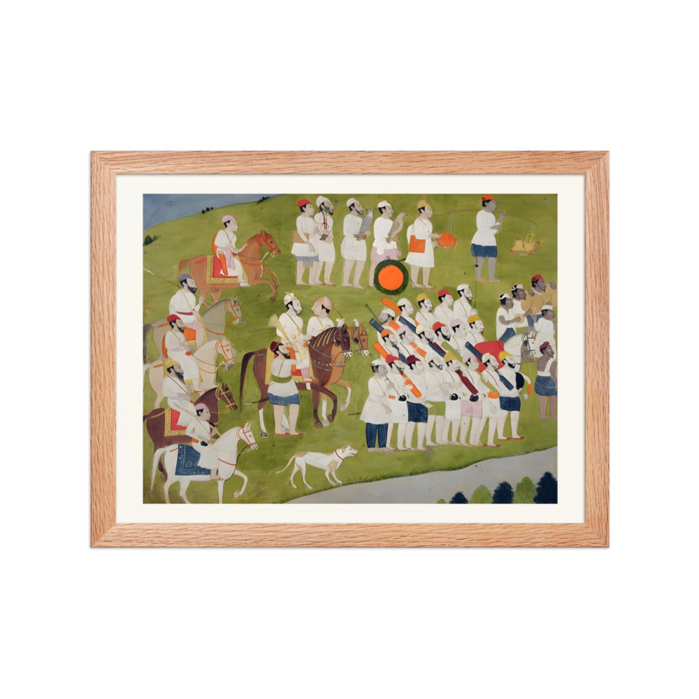 A Bhoti prince prepares for the hunt — view 2