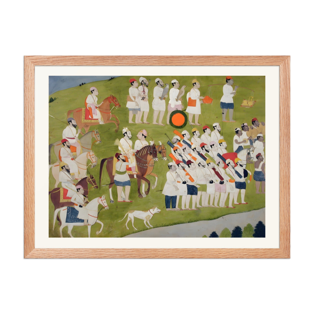 A Bhoti prince prepares for the hunt — view 5