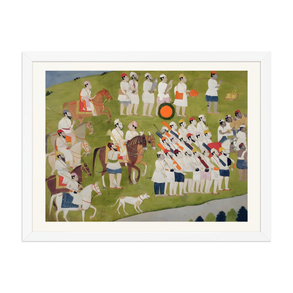A Bhoti prince prepares for the hunt — view 6