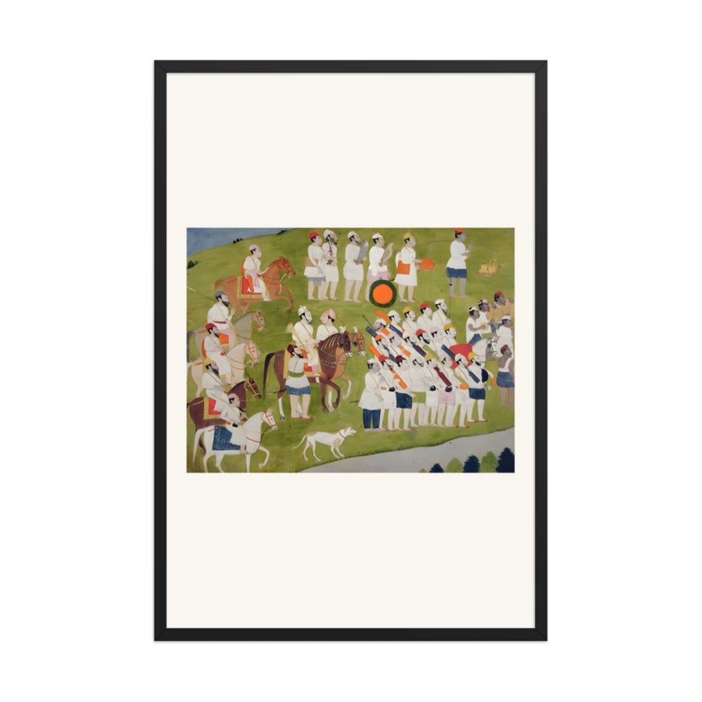 A Bhoti prince prepares for the hunt — view 7