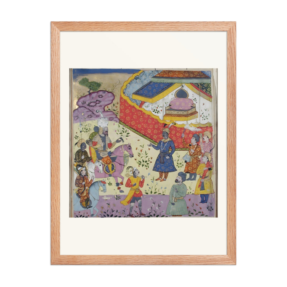 A king receives Rustam — view 2