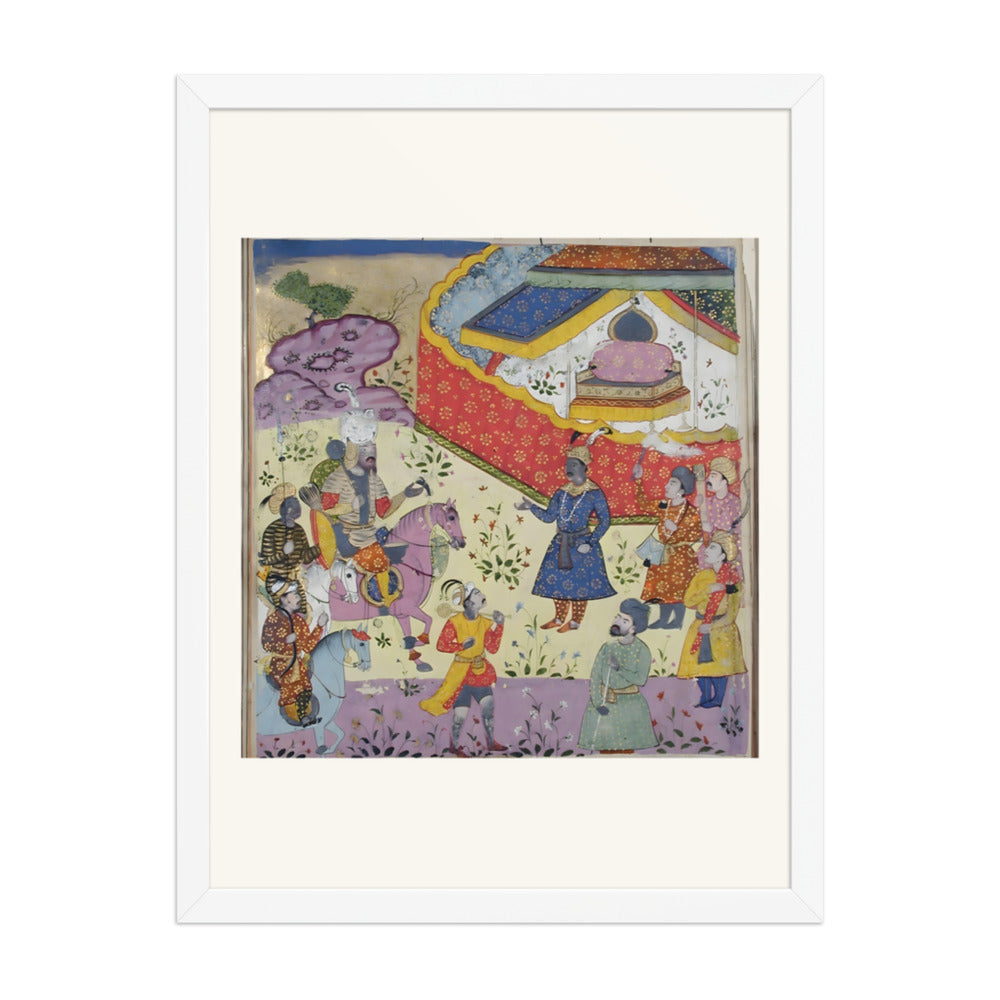 A king receives Rustam — view 3