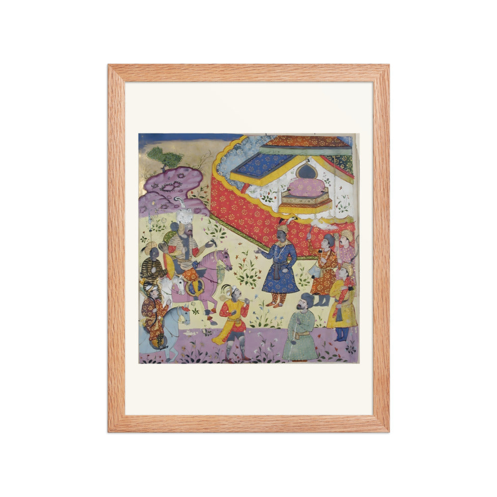 A king receives Rustam — view 2