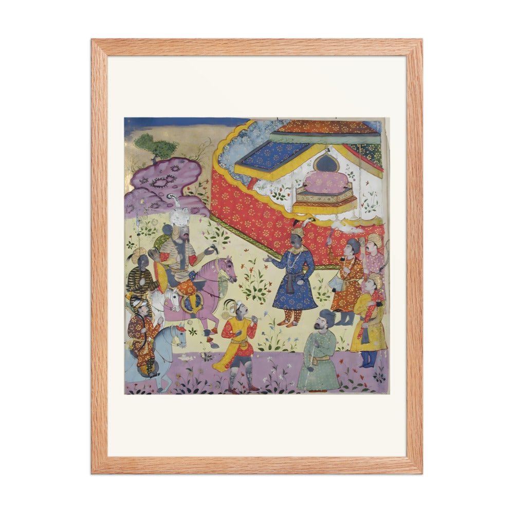 A king receives Rustam — view 5