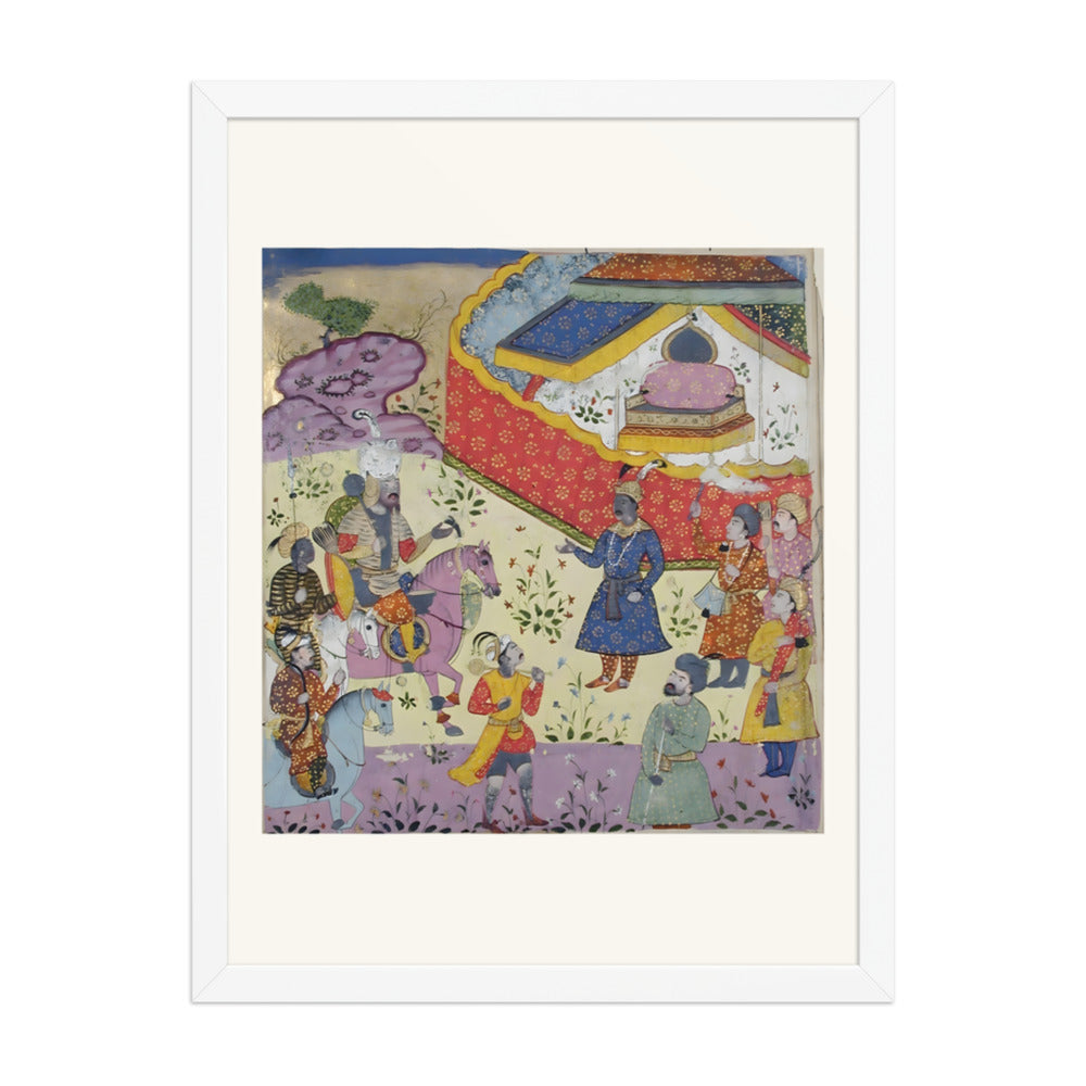 A king receives Rustam — view 6