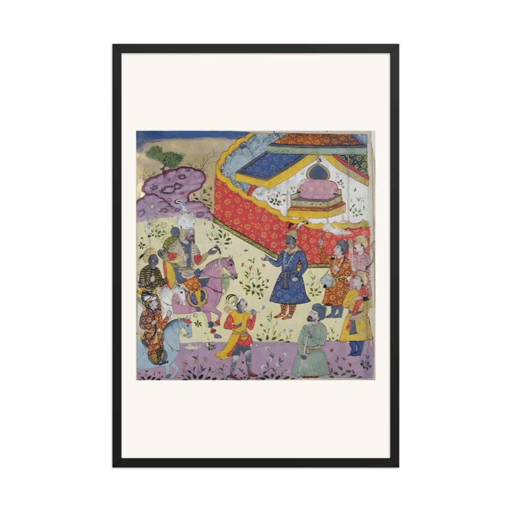 A king receives Rustam — view 7