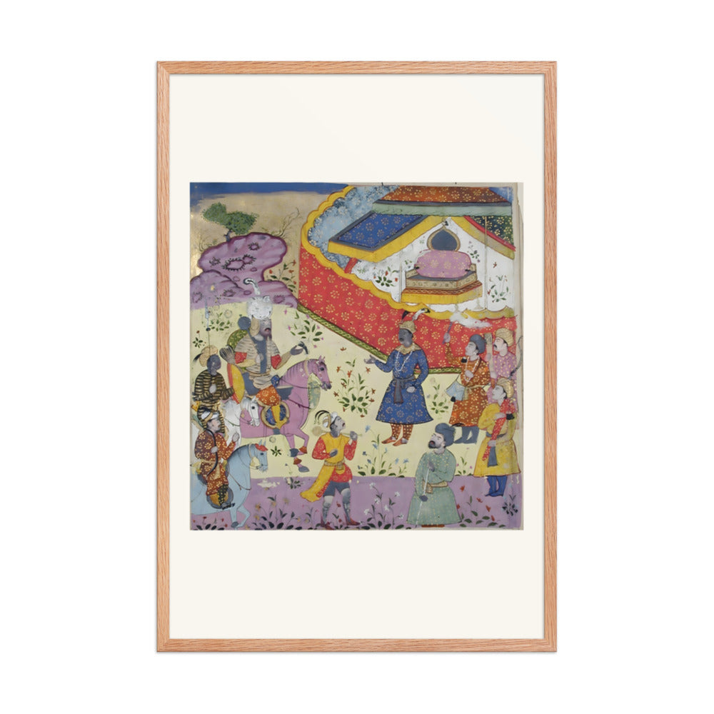 A king receives Rustam — view 8