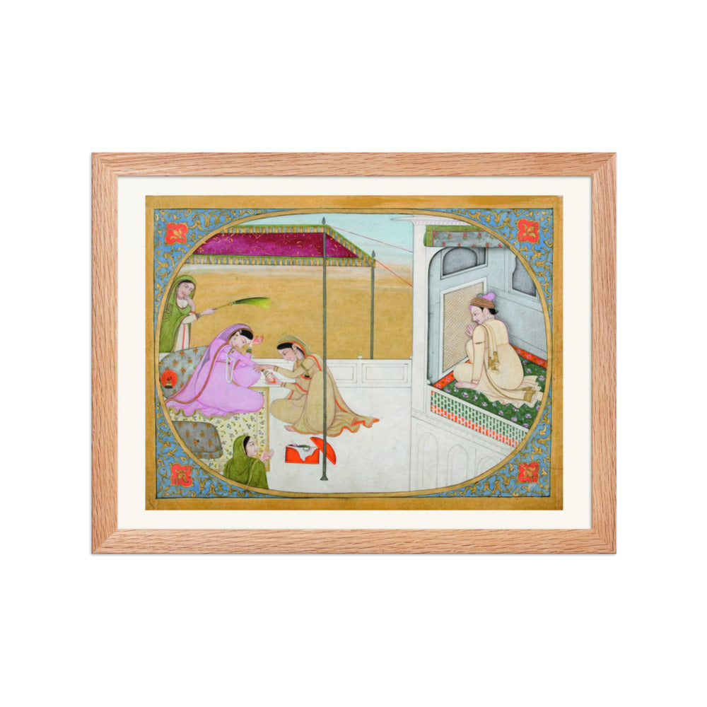 A prince spying at the preparations of his mistress — view 2