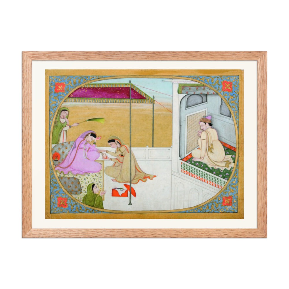 A prince spying at the preparations of his mistress — view 5