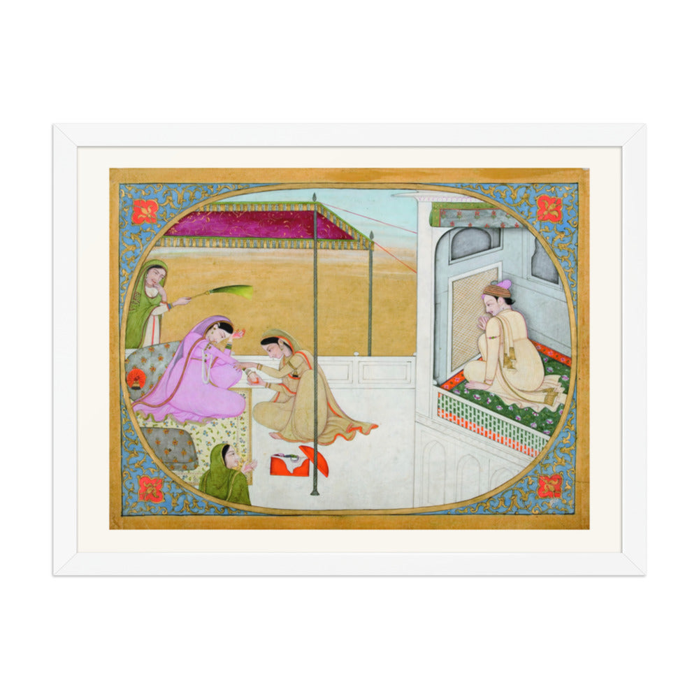 A prince spying at the preparations of his mistress — view 6