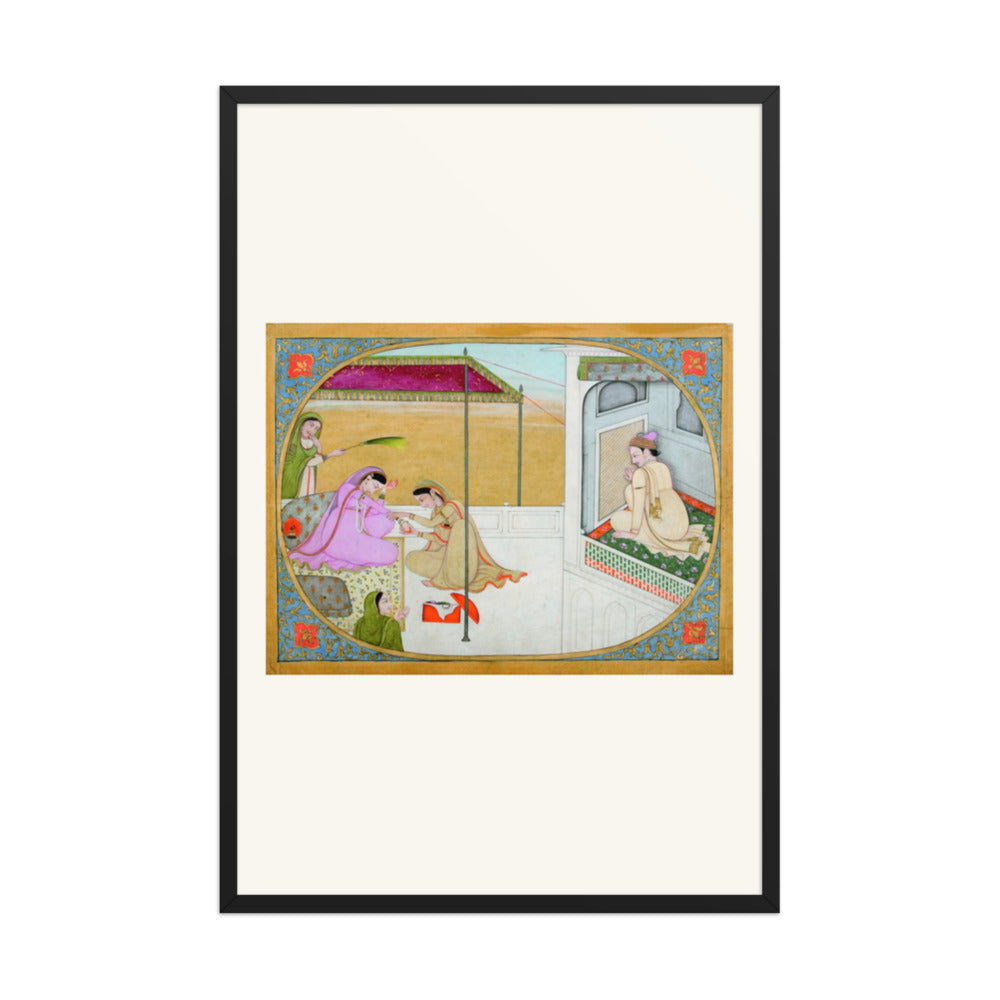 A prince spying at the preparations of his mistress — view 7
