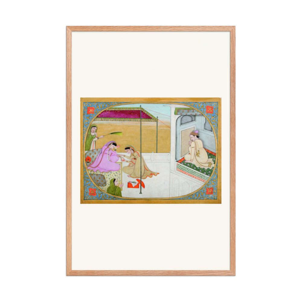 A prince spying at the preparations of his mistress — view 8