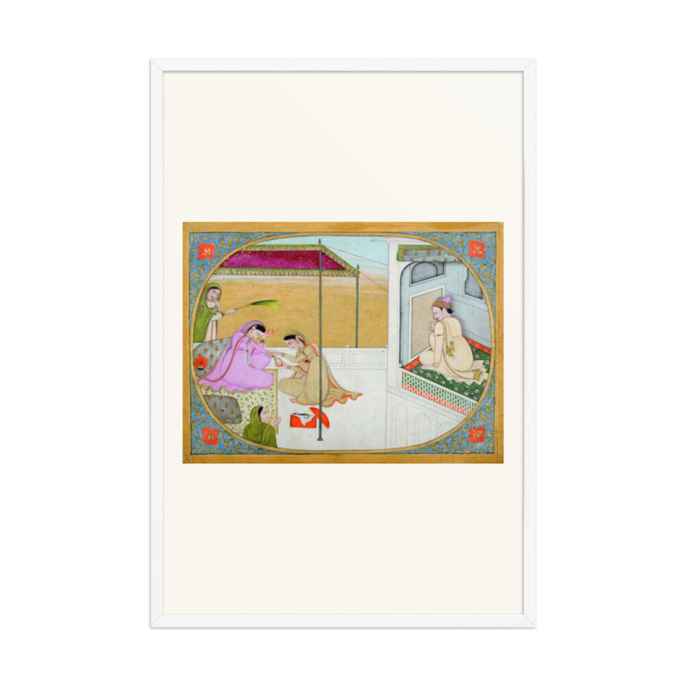 A prince spying at the preparations of his mistress — view 9