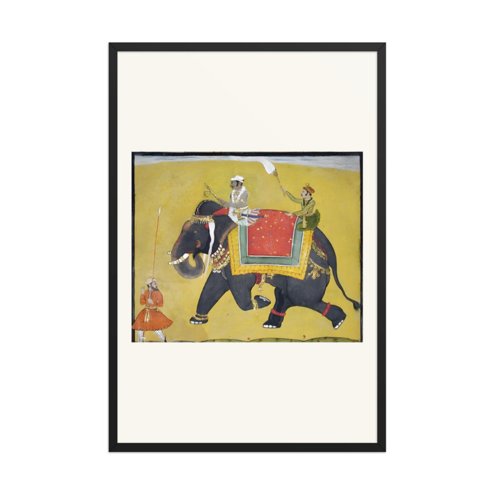 A raja riding an elephant — view 7