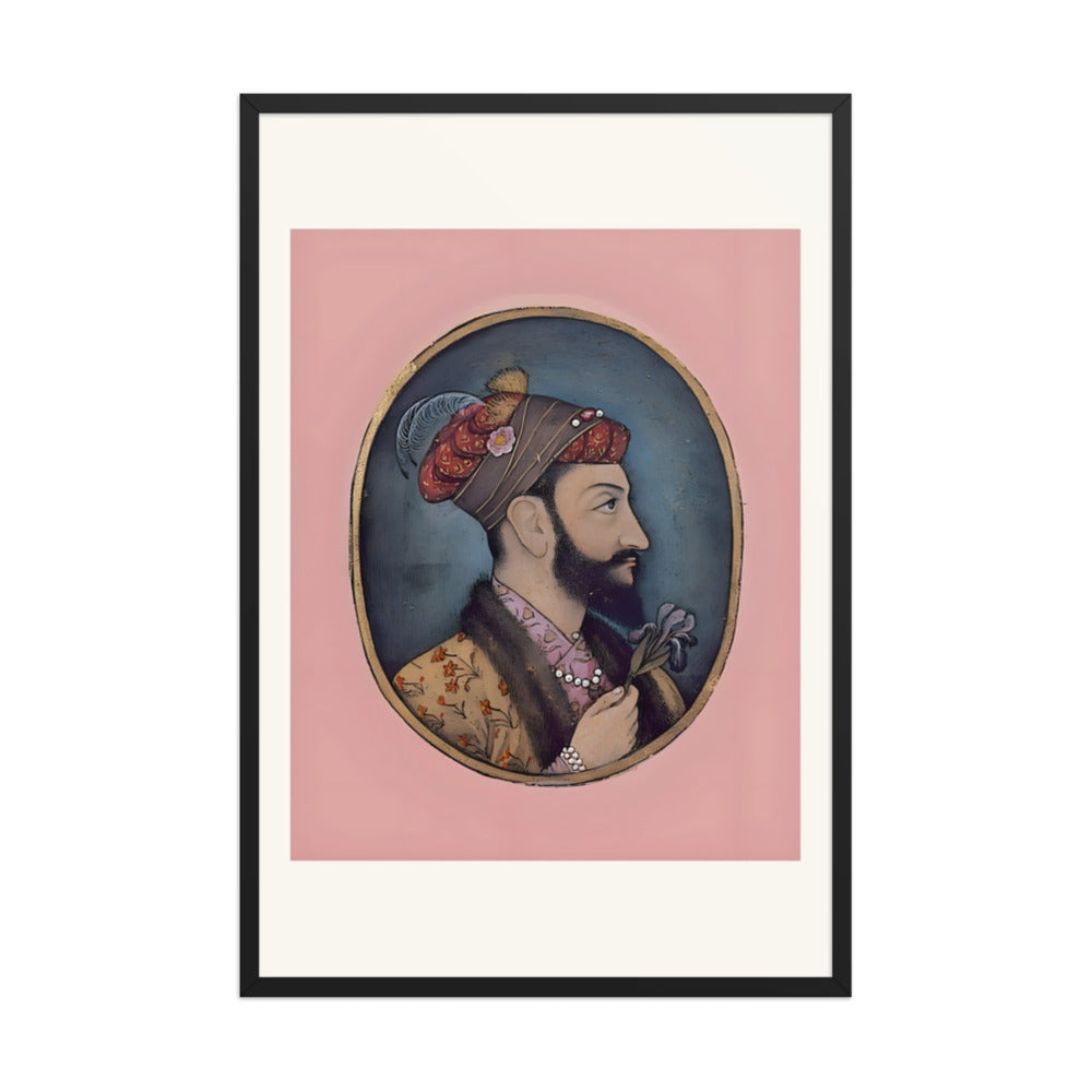 Aurangzeb Bahadur holding an iris — view 7