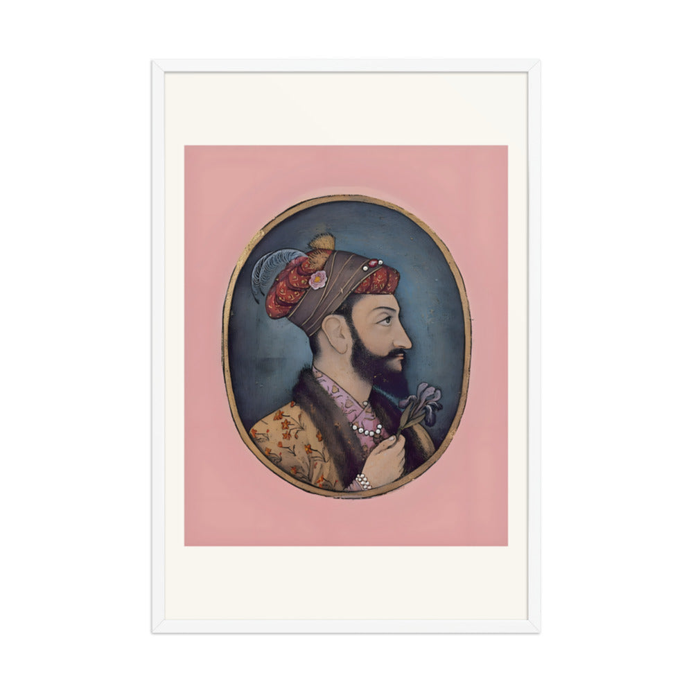 Aurangzeb Bahadur holding an iris — view 9