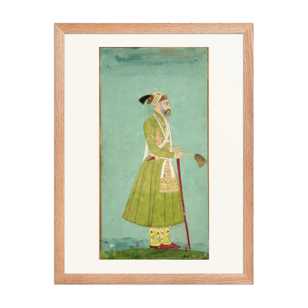 Aurangzeb holding a flywhisk — view 2