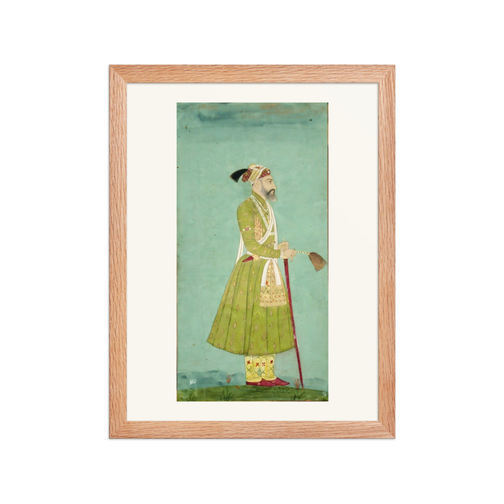 Aurangzeb holding a flywhisk — view 2