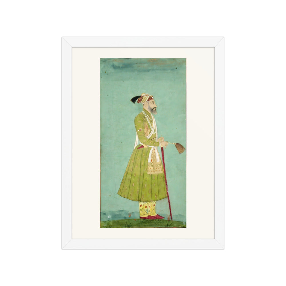 Aurangzeb holding a flywhisk — view 3