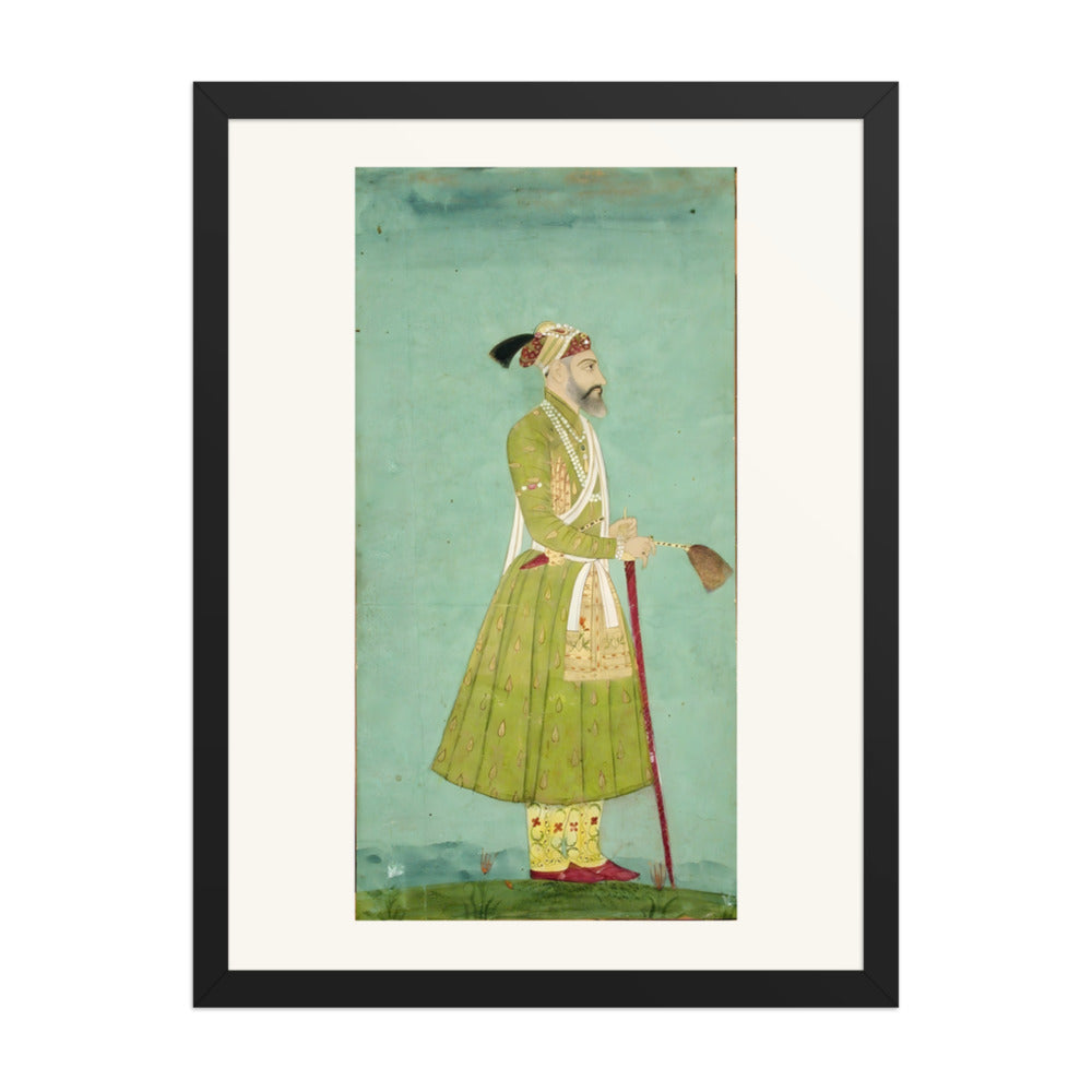 Aurangzeb holding a flywhisk — view 4