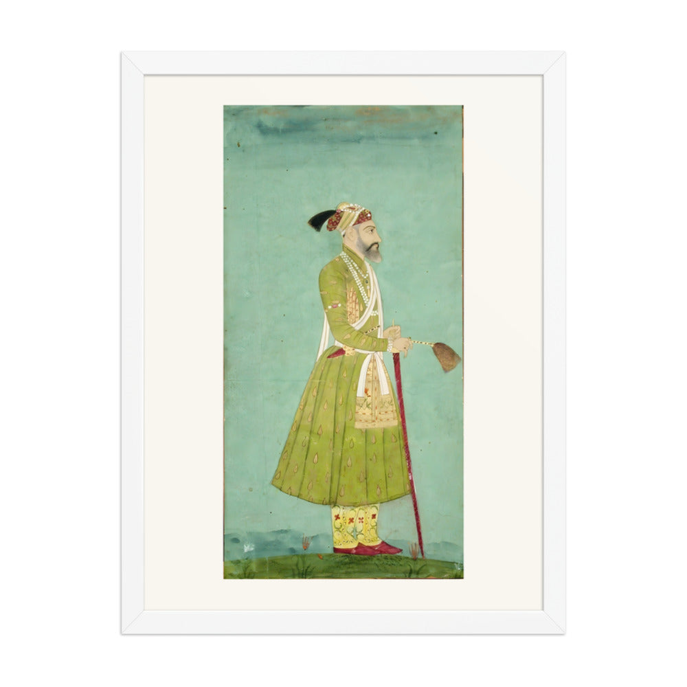 Aurangzeb holding a flywhisk — view 6