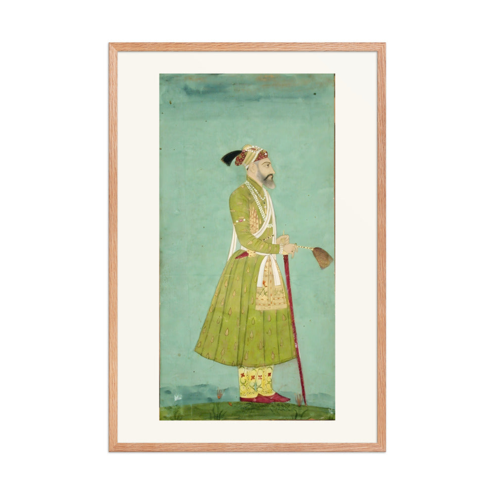 Aurangzeb holding a flywhisk — view 8