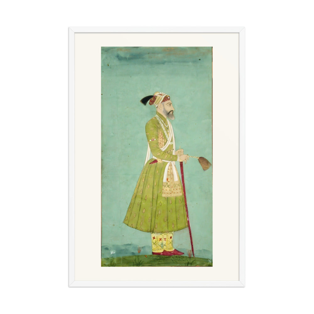 Aurangzeb holding a flywhisk — view 9