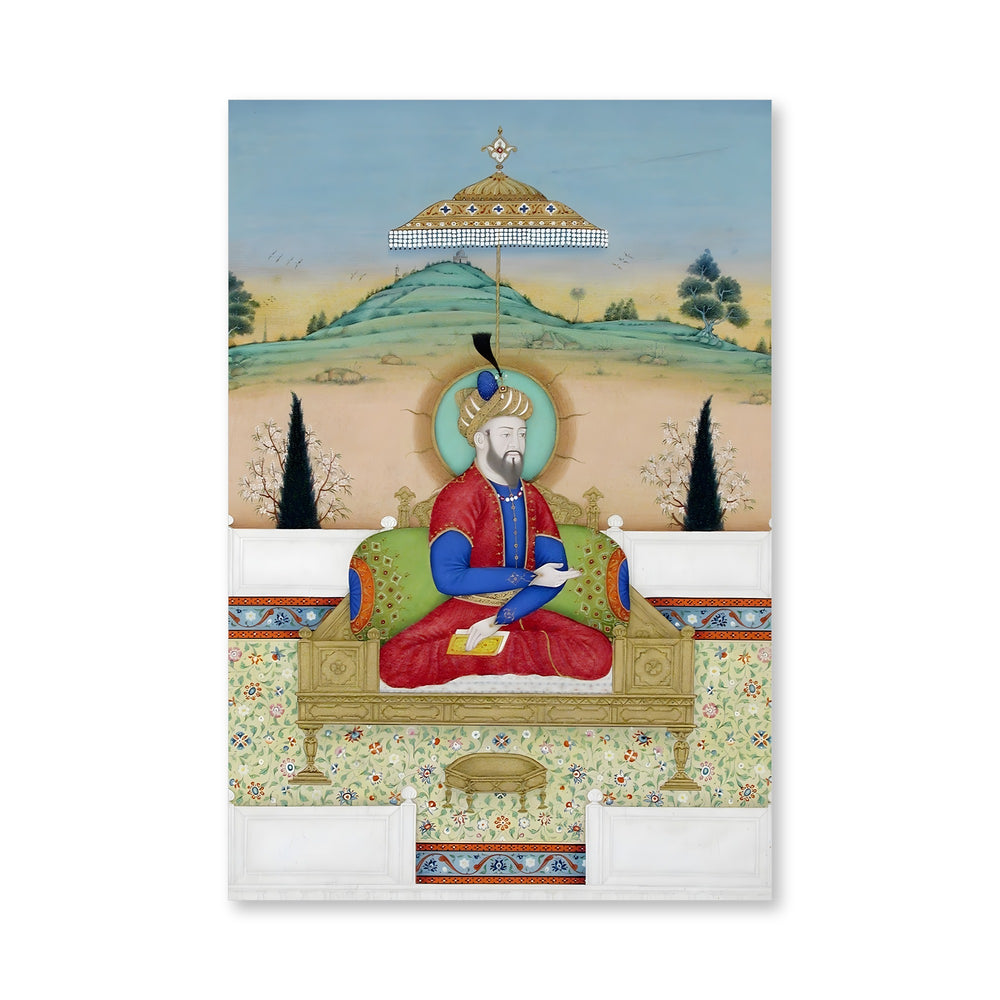 Babur enthroned — view 4