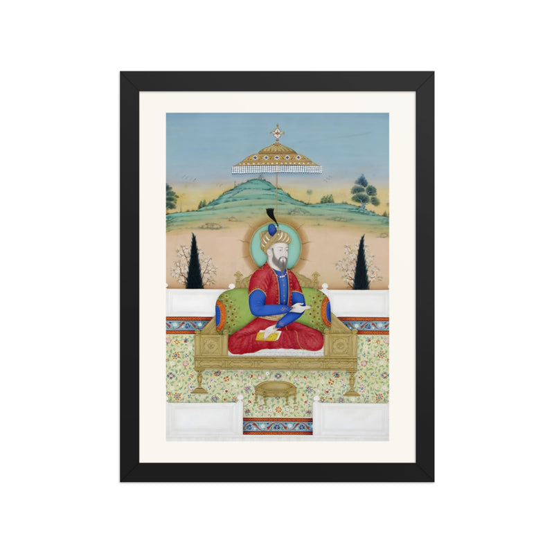 Babur enthroned