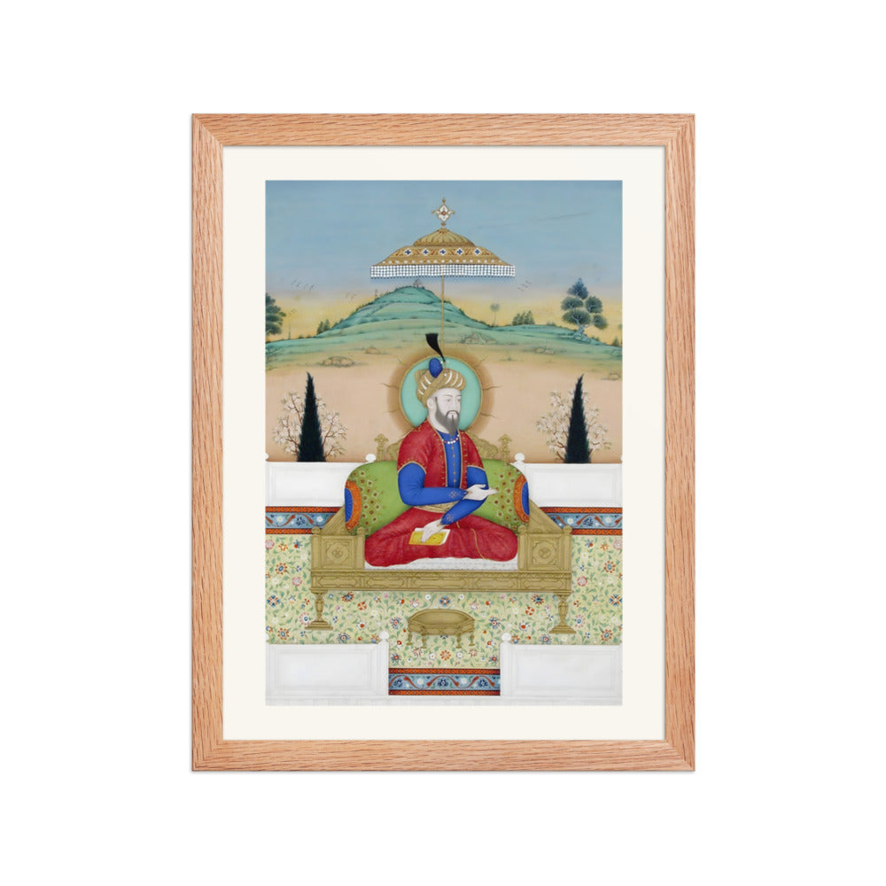 Babur enthroned — view 2