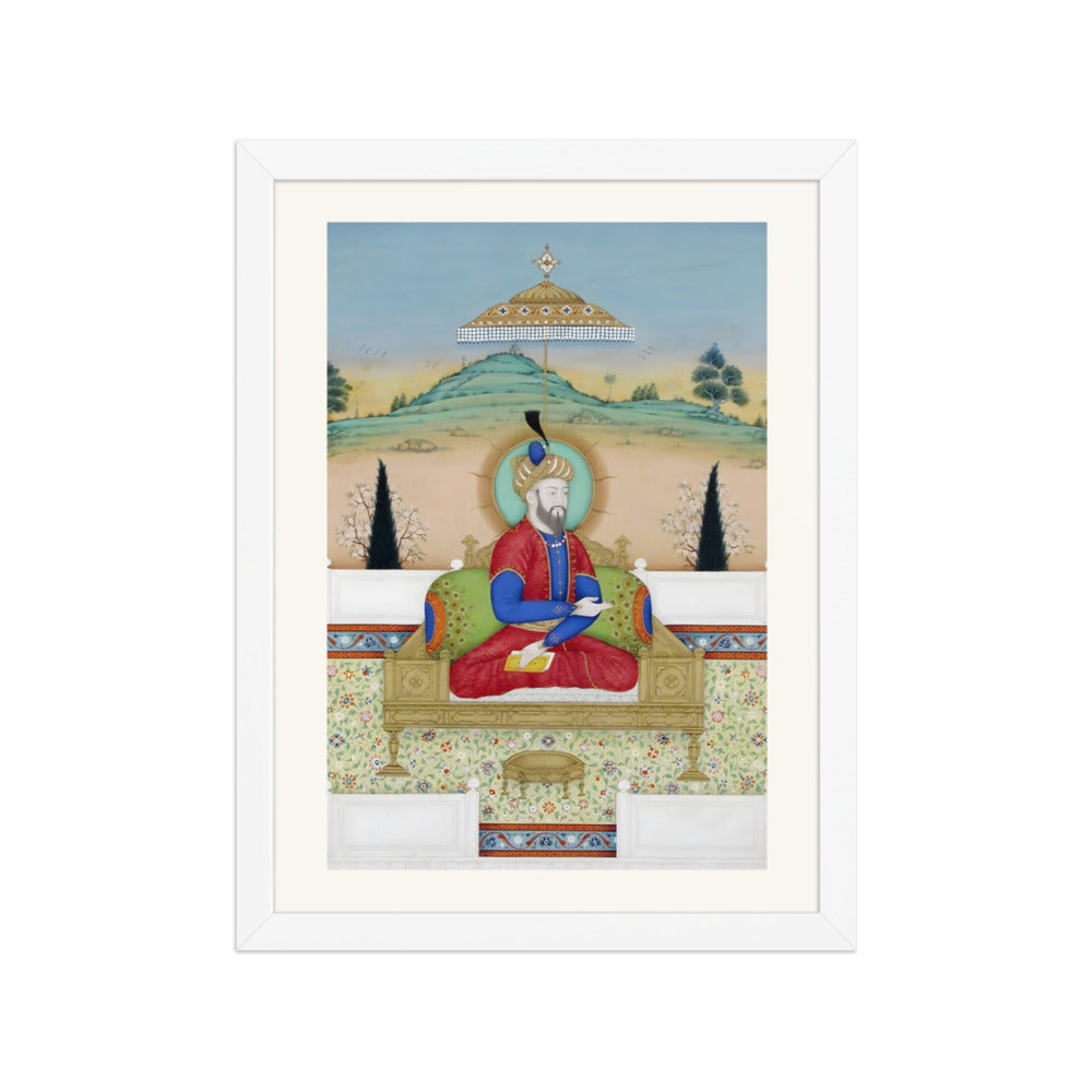 Babur enthroned — view 3