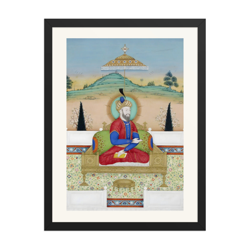 Babur enthroned — view 4
