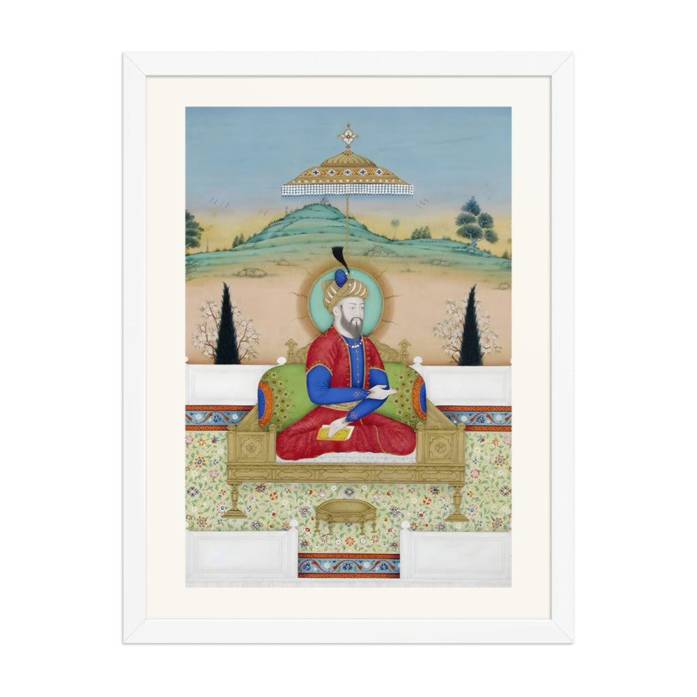 Babur enthroned — view 6